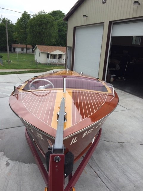For Sale: 1957 Chris Craft Runabout $33,500 - Warner's Woody's